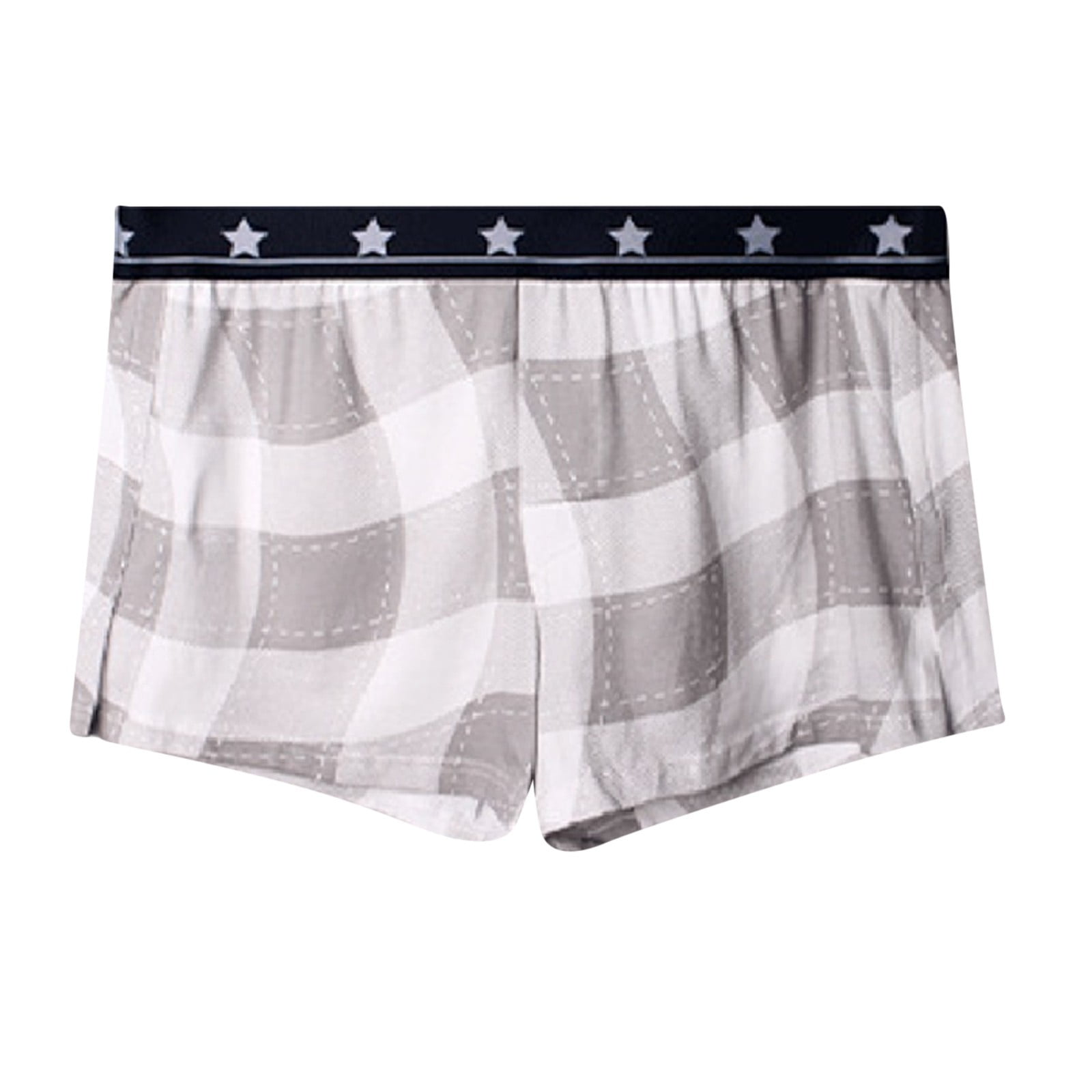 JLFKNG Mens Underwear Boxer Briefs Cool Loose Fit Mesh Boxer Briefs For