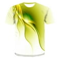 thumbnail image 1 of JLFKNG Summer Mens T-Shirt Tops Fashion Color Printed Tee Shirts Round Neck Short Sleeve T Shirts Breathable Loose Fit Comfy Summer Clothes, 1 of 4