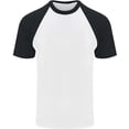 thumbnail image 1 of JLFKNG Summer Mens T-Shirt Tops Fashion Patchwork Printed Shirts Short Sleeve Crew Neck Breathable Loose Fit School Style Cotton Tee Tops Lounge Summer Tops, 1 of 2