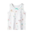 thumbnail image 1 of JLFKNG Toddler Girls T-shirts Breathable Loose Fit Baby Girls Tank Tops Sleeveless Crew Neck Fashion Floral Printed Comfy Kids Blouse Tops, 1 of 3