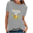 thumbnail image 1 of JLFKNG Womens T Shirts Oktoberfest Party Crewneck T Shirt Traditional Bavarian Style Tee For Festival Soft Comfortable Fit Shirt Tops Comfy Womens Clothing, 1 of 4