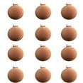 thumbnail image 1 of JLFNYA 12 Pcs Velvet Christmas Balls Bulk Flocked Christmas Tree Ball Ornament Plastic Balls Xmas Decorative Hanging Ornaments Christmas Tree Decoration for Xmas Tree (2.4 Inch), 1 of 6