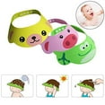 thumbnail image 1 of JLFNYA 3 Pcs Baby Shower Cap, Shower Hat for Kids, Baby Bath Hat, Bath Visor for Toddlers, Baby Bath Visor for Washing Hair, Baby Shower Cap Shield, Hair Washing Hat Shield Protect Baby Eye Ear, 1 of 8