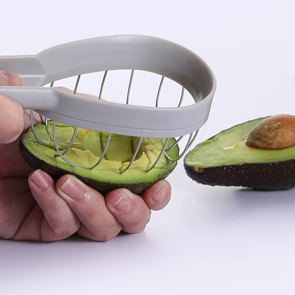 JLFNYA 3 Piece Set Avocado Slicer, Knife, Peeler, Pitter, Cuber, Dicer, Keeper For Everything That You Will Ever Need For Your Avocados
