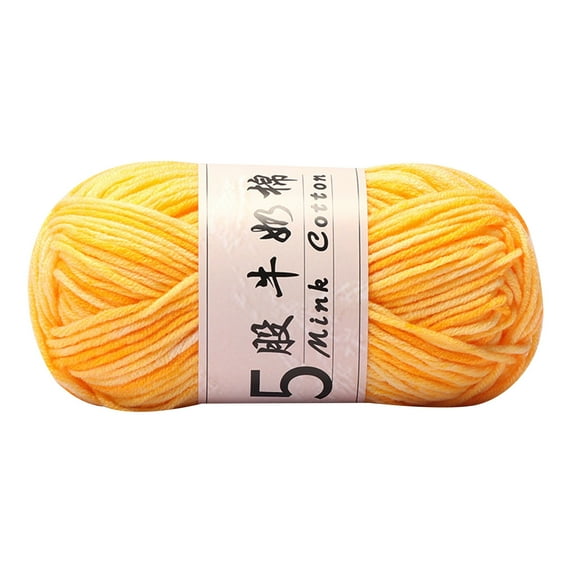 JLFNYA 5 Strands of Milk Cotton Yarn for Crocheting, Wool Yarn, Blanket Yarn, Knitting Yarn, Multicolor Hand Knitting, Wool Yarn for Crocheting Sweaters Gloves Scarf, Birthday Gifts for Women