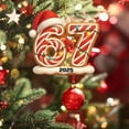 thumbnail image 1 of JLFNYA 67 Christmas Ornament, Christmas 67 Acrylic Ornament, Funny 67 Ornaments for Christmas Tree, Christmas Decoration, Hanging Ornaments, Xmas Holiday Home Decor, Christmas Birthday Gifts, 1 of 6