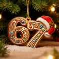 thumbnail image 1 of JLFNYA 67 Ornament for Christmas, Christmas 67 Acrylic Ornament, Funny Xmas Holiday Ornament, Christmas Tree Decorations, Xmas Holiday Home Decor, Christmas 67 Wrapping Paper Birthday Gifts, 1 of 4