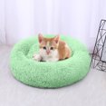 thumbnail image 1 of JLFNYA Calming Dog Bed,Plush Anti-Anxiety Donut Dog Bed for Small Medium Large Dogs,Warming Cozy Soft Cute Round Washable,Marshmallow Cuddler Nest Pet Bed,30*30cm, 1 of 4