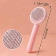 thumbnail image 1 of JLFNYA Cat Brush，Cat Grooming Brush,Self Cleaning Slicker Brushes for Dogs Cats Pet Grooming Brush Tool Gently Removes Loose Undercoat,Mats Tangled Hair Slicker Brush for Pet Massage, 1 of 9