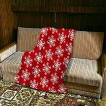 JLFNYA Christmas Blanket, 28" x 40" Christmas Throw Blanket, Christmas Blankets for Couch Sofa Bed, Christmas Blankets and Throws, Christmas Tree Polka Sofa Blanket, Christmas Gifts for Women
