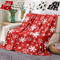 JLFNYA Christmas Blanket, 28" x 40" Christmas Throw Blanket, Christmas Blankets for Couch Sofa Bed, Christmas Blankets and Throws for Holiday Party Christmas Decorations, Christmas Gifts for Women