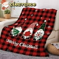 thumbnail image 1 of JLFNYA Christmas Blanket,Throw Blankets Under $10,39.4*51.21 In Christmas Throw Blanket for Couch,Soft Warm Cozy Reversible Winter Holiday Blanket,Snowmen Gifts, 1 of 4
