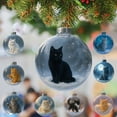 thumbnail image 1 of JLFNYA Christmas Decorations Indoor, Cute Cat Christmas Glass Ornaments Collection, Christmas Ornaments, Christmas Decorations, Xmas Tree Kitten Ball Ornament, Christmas Gifts for Women, 1 of 7
