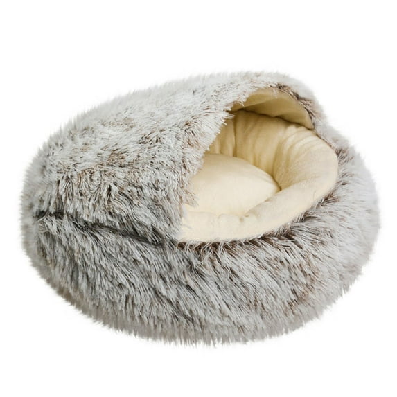 JLFNYA Comfortable Plush Kennel Dogs Pet Litter Deep Sleep PV Litter Sleeping Bed 40cm,Cat Beds for Indoor Cats