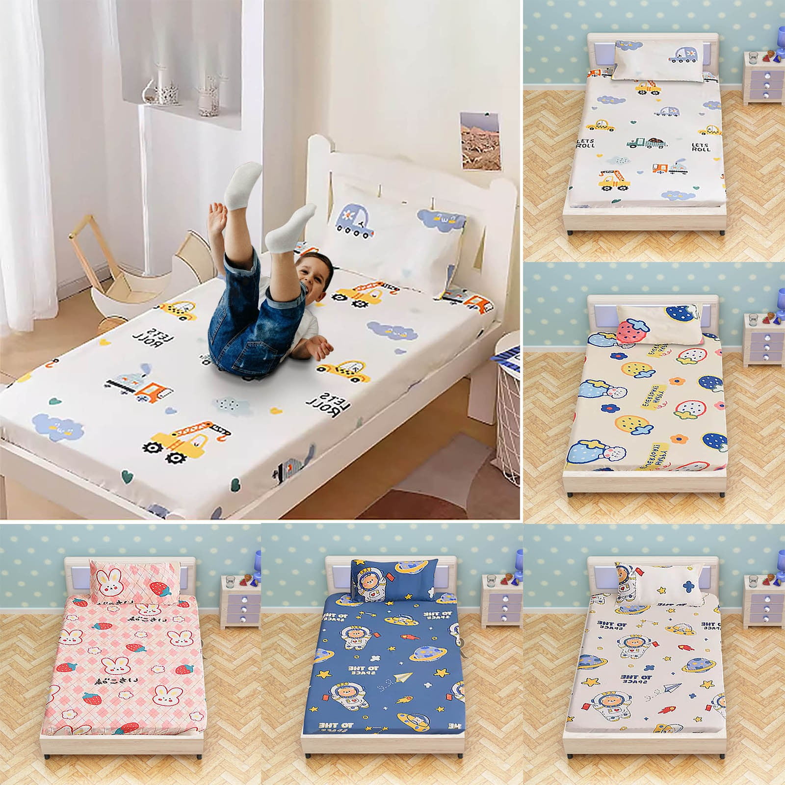 Hudson Baby Infant Boy Cotton Fitted Crib Sheet Whale One Size Walmart