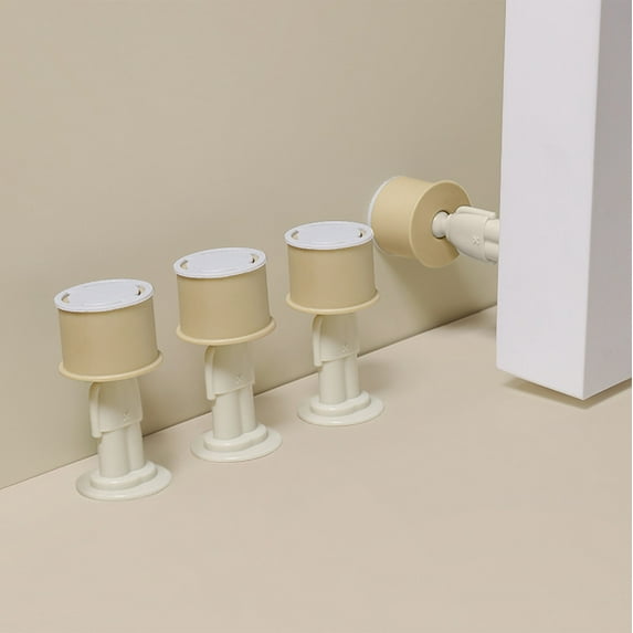 JLFNYA Door Stop,Cute Door Holder Stops for Bottom Top of Door - Wall Floor Mounting No Drill Strong Magnet Keep Door Open