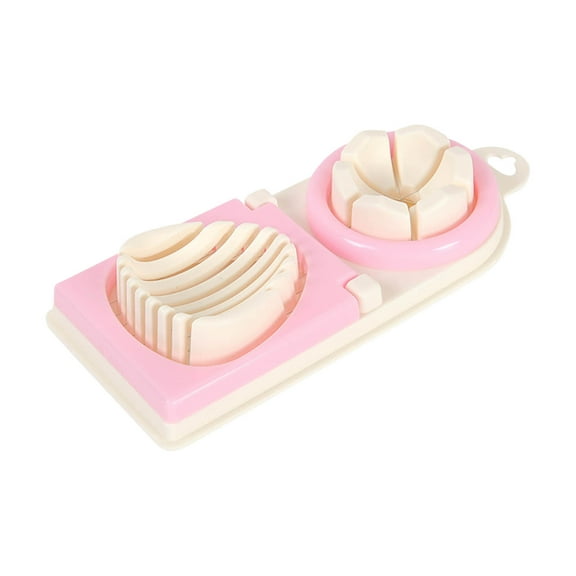 JLFNYA Egg Slicer, Egg Cutter, Egg Slicer for Hard Boiled Eggs, Slicer Kitchen Gadget, Egg Cutter for Hard Boiled Eggs, Kitchen Restaurant Boiled Eggs Slicers, Stainless Steel Egg Cutter