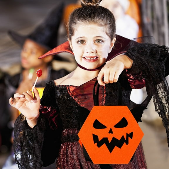 JLFNYA Halloween Decorations Clearance,Halloween Home Decor,New Halloween Candy Bags, Non-woven Three-dimensional Handbags, Ghost Festival Children's Party Party Gift Bags