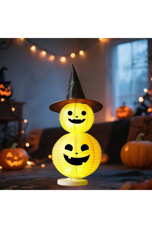 JLFNYA Halloween Pumpkin Lantern Light Decor, Halloween Decorations Outdoor, Pumpkin Outdoor Decor, Light Up Pumpkin Outdoor, Lighted Pumpkin Decorations, Pumpkin Porch Decor, Light Up Pumpkins