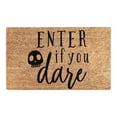 thumbnail image 1 of JLFNYA Halloween Rug, 23.6 x 15.7 in Checkered Rug, Rug Halloween Fall Door Mat Cotton Washable Area Rugs Door Mat Outdoor Entrance for Front Porch Entryway Fall Farmhouse, 1 of 6