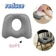 thumbnail image 1 of JLFNYA Innovation Donut Pillow Hemorrhoids Scientific Center Hole & U-Shaped Cutout,Orthopedic Pain Relief Tailbone,Coccyx,Prostate,Postpartum Pregnancy & After Surgery Sitting Relief, 1 of 6
