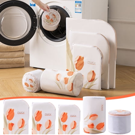 JLFNYA Laundry Bag,Lingerie Bags for Washing Delicates,Durable Zipper Mesh Laundry Bag,Wash Bag for Bras,Socks,Panty,Undershirt