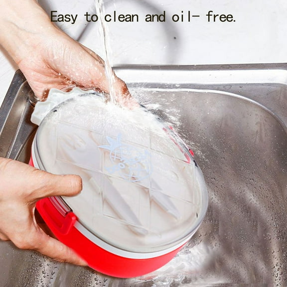 JLFNYA Lunch Box,Salad Container for Lunch,All-In-One Salad Container - Large Salad Bowl,Bento Box Tray,Salad Dressings Container for Salad Toppings,Snacks,Men,Women