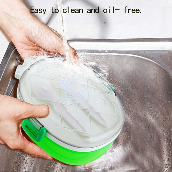 JLFNYA Lunch Box,Salad Container for Lunch,All-In-One Salad Container - Large Salad Bowl,Bento Box Tray,Salad Dressings Container for Salad Toppings,Snacks,Men,Women