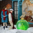 thumbnail image 1 of JLFNYA Mini Christmas Ornaments Clearance,Christmas Balls Ornament,60cm Outdoor Christmas Inflatable Decorated Ball Giant Christmas Inflatable Ball Christmas Tree Decorations with Lamp, 1 of 5