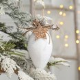 thumbnail image 1 of JLFNYA Mini Christmas Ornaments Clearance,Christmas Balls Ornament,White Christmas Decorations,Christmas Tree Decoration with Cones Garland for Christmas Tree,White Foam Christmas Decoration, 1 of 7