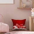 thumbnail image 1 of JLFNYA Pillow Covers,Pillow Protector Clearance!3Pcs New Christmas Red Christmas Peach Skin Plush Case, 1 of 1