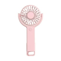 JLFNYA Portable FanRotating Handheld Fan Hanging Buckle Desktop Five-speed Portable Hiking USB Rechargeable Mini Fan