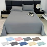 JLFNYA Queen Sheets on clearance,90.55x86.61 in Soft Sheets for Queen Size Bed,Hotel Luxury Queen Sheet,Easy Care Polyester Microfiber Bed Sheet for All Season