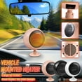 thumbnail image 1 of JLFNYA Space Heater,Portable Car Heater 2 in 1 12V 180W High Power Fast Heating & Cooling Fan Defrost Defogger,Portable Heater for Automobile Windscreen Defog & Keeping Warm, 1 of 5