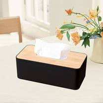 JLFNYA Tissue Box Cover, Kleenex Box Cover, Rectangle Tissue Box Holder, Tissue Box Holders, Suitable for Vanity Countertop, Night Stands, Desktop, Bedroom, Livingroom, Office, Dining Table