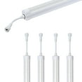 thumbnail image 1 of JLLED 4Pack LED Freezer Tube Lights 4FT 30W T8 Integrated Cooler Cool  White 6000k Waterproof Refrigerator Light for Fridge, Supermarkets or Grocery Stores, 1 of 9