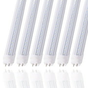 JLLED 6Pack 4FT 24W T8 LED Tube Light White Daylight 6000k 4' LED Bulbs G13 Base Ballast Bypass T10 T12 Fluorescent lamp Replacement