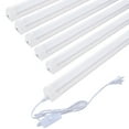 thumbnail image 1 of JLLED 6Pack 4FT LED Shop Light 24W 4 Foot T8 Integrated Tube Light 6000K Daylight White with ON/Off Switch Cable for Household, Garage and Under Cabinet Lighting (Milky Cover), 1 of 5