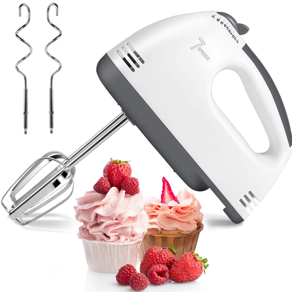 JLLOM 7 Speed Electric Hand Mixer, Portable Kitchen Hand Mixer for Food