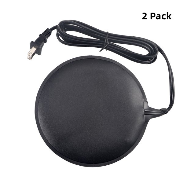 JLLOM Heated Chicken Waterer Poultry Drinker Heater Base Silicone