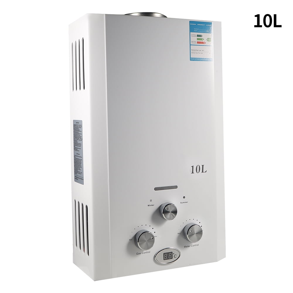 JLLOM Hot Water on Demand: Upgrade Your Home with a Natural Gas Tankless Water Heater - 20KW Power