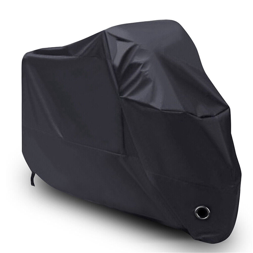 H&W Heavy Duty Waterproof Motorcycle Cover With Reflective Stripes - Universal Fit Up To 96"