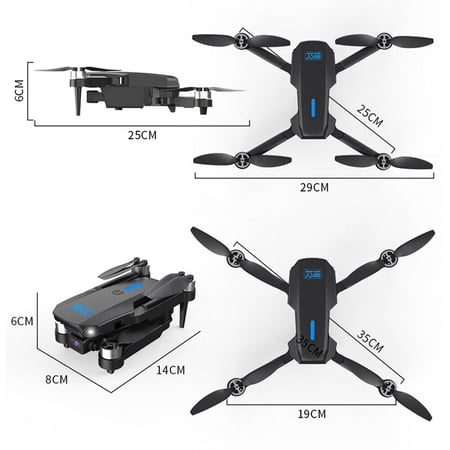 JLLOM Sky Explorer E88Max - 4K HD Dual Camera RC Drone - WiFi FPV, Foldable Quadcopter