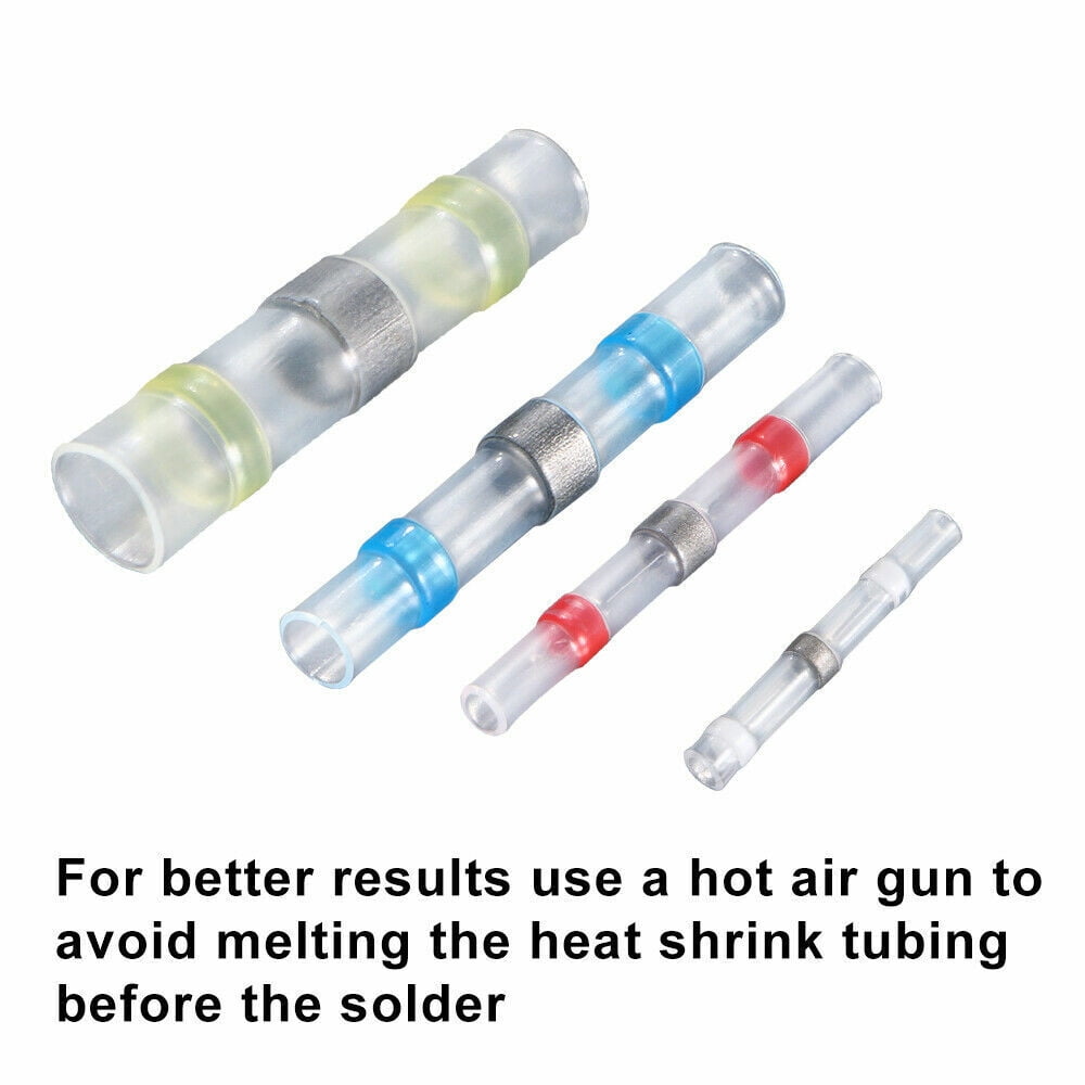 JLLOM Solder Sleeve Wire Connectors Perfect for Automotive, Marine