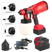 JLLOM Transform Your Walls & Furniture High Pressure Cordless HVLP Paint Sprayer, Electric with Long-Lasting Battery