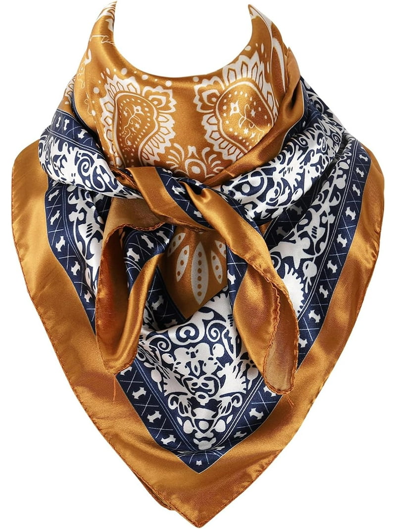 JLMMEN 35 Inch Wild Rag Cowboy Scarves for Men, Large Rancher