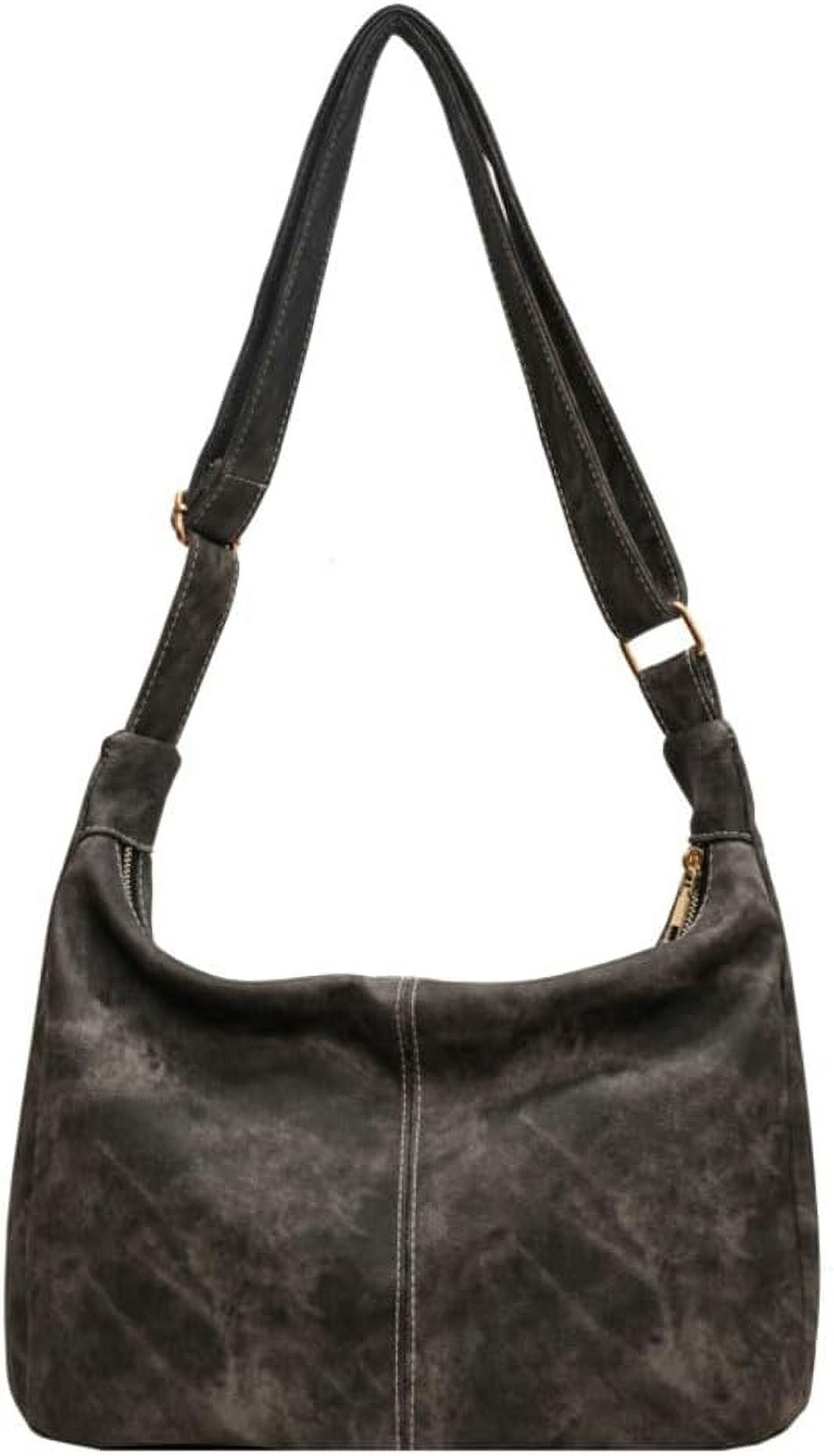 JLMMEN Chic Shoulder Bag Women Vegan Leather Crossbody Bags Retro ...