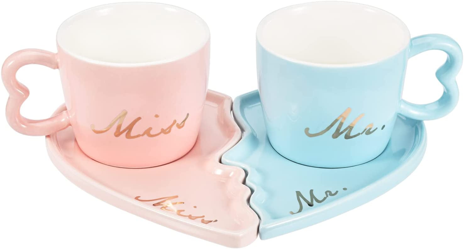 JLMMEN STORE Ceramic Coffee Mug, Cute Pink Cup for Women with