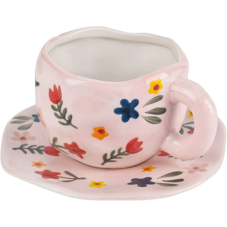 Customised girly aesthetic pink mug, Valentines day gift idea for