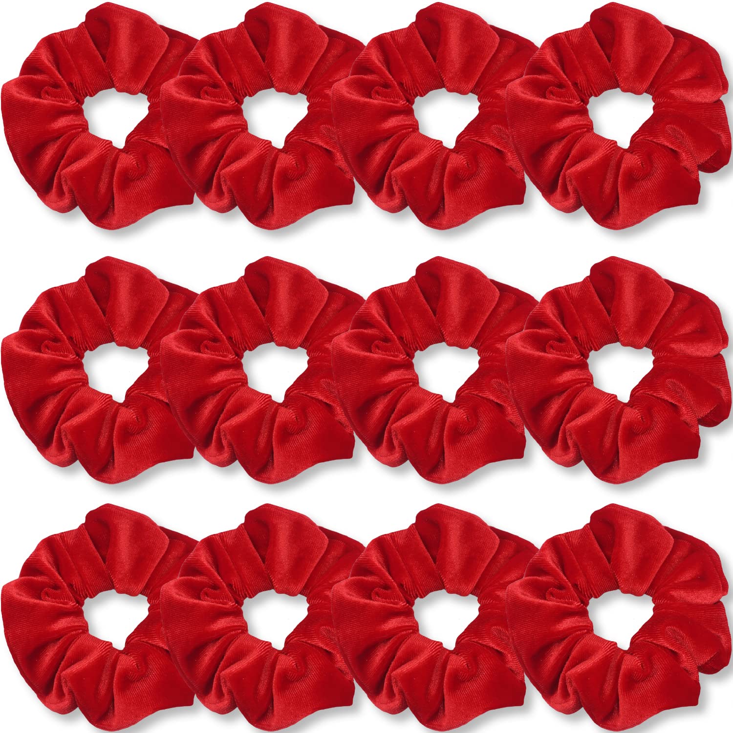 jlmmen-store-red-scrunchies-premium-velvet-soft-hair-scrunchy-solid